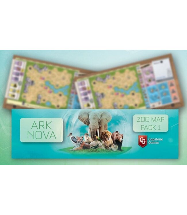 White Goblin Games Ark Nova - Dierentuinplattegrond Set 1