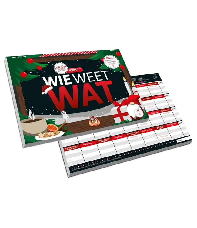 Wie Weet Wat - Kerst Editie (NL) - Brettspiel