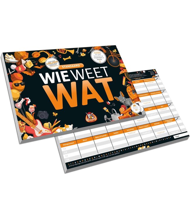 Wie Weet Wat (NL) - Brettspiel