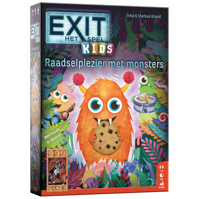999 Games EXIT Kids: Raadselplezier met Monsters (NL)