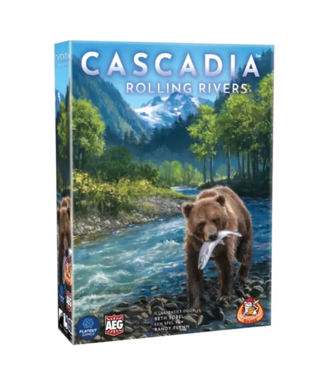 Cascadia: Rolling Rivers (NL) -Brettspiel