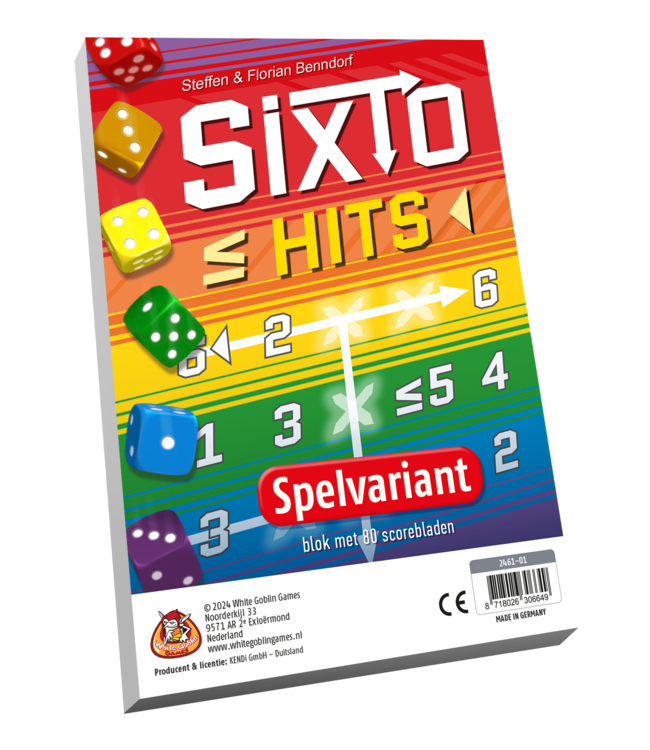 Sixto: Hits (NL) - Scorepad