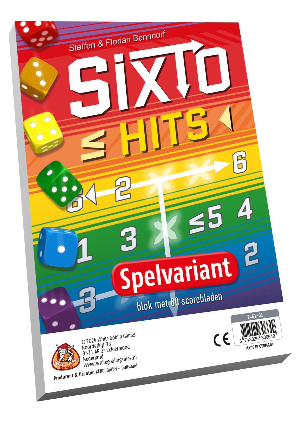 White Goblin Games Sixto: Hits (NL)