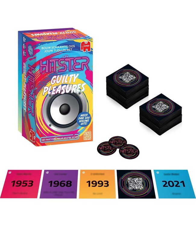Hitster: Guilty Pleasures (NL) - Partyspel
