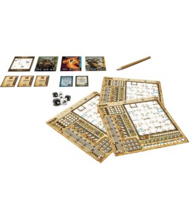 Paper Dungeons (NL) - Würfelspiel