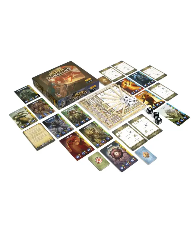 Paper Dungeons (NL) - Dice game