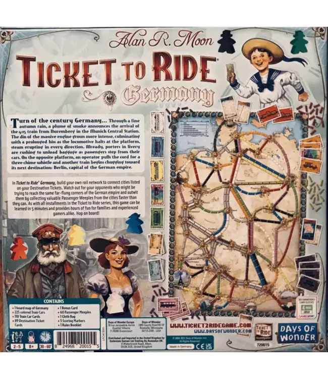 Ticket to Ride: Germany (ENG) - Bordspel