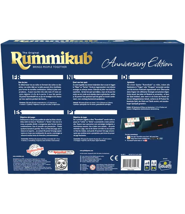 Rummikub Anniversary Edition - Bordspel
