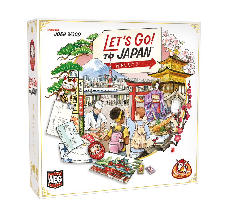 White Goblin Games Let's Go to Japan (NL)