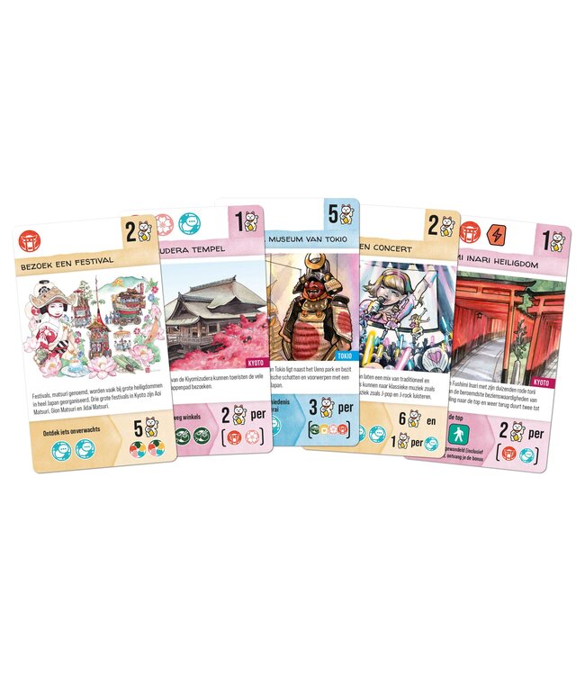 Let's Go to Japan (NL) - Kaartspel