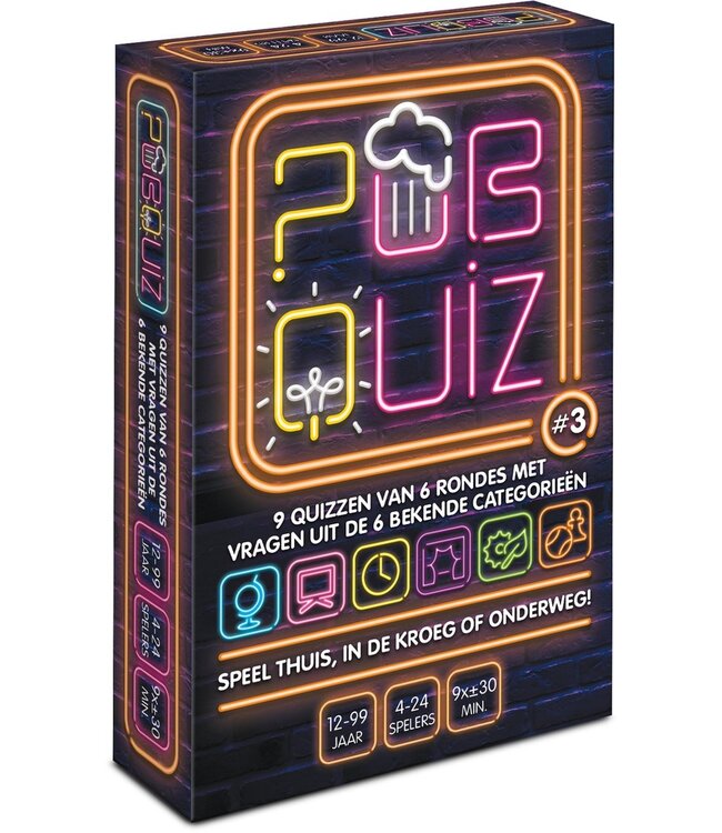 Pubquiz #3 (NL) - Kartenspiel