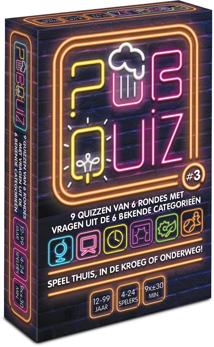 Puzzles & Games Pubquiz #3 (NL)