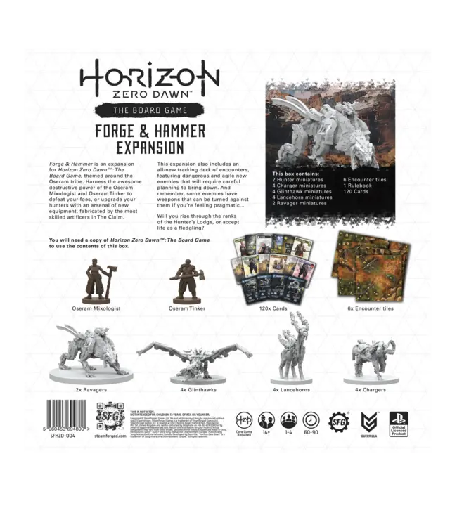 Horizon Zero Dawn: The Forge and Hammer Expansion (ENG) - Board game