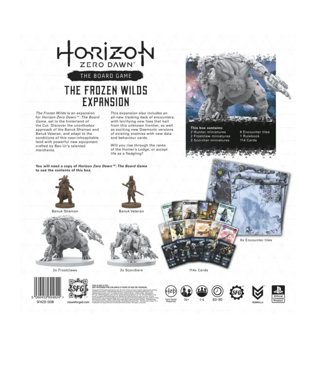 Horizon Zero Dawn: The Frozen Wilds Expansion (ENG) - Board game