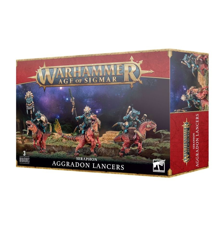 Citadel Miniatures Seraphon: Aggradon Lancers