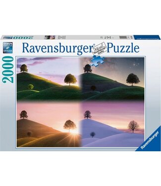 Ravensburger Atmospheric Trees and Mountains (2000 Pieces)