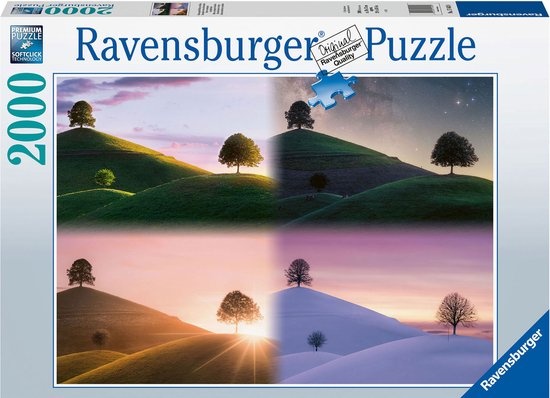 Ravensburger Stemmingsvolle Bomen en Bergen (2000 Stukjes)