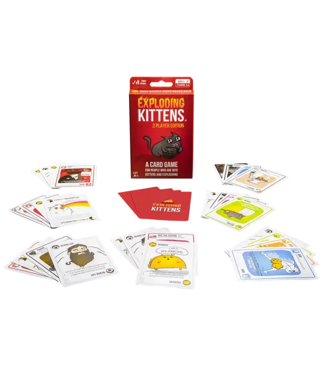 Exploding Kittens: 2-Speler Editie (NL) - Kartenspiel