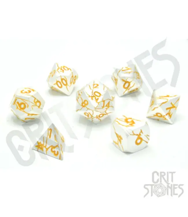 RPG Dice Set - CritStones: Divine Decree Metal