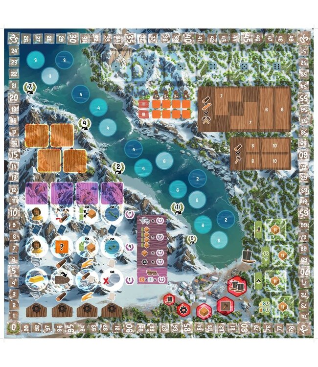 Saltfjord (ENG) - Brettspiel