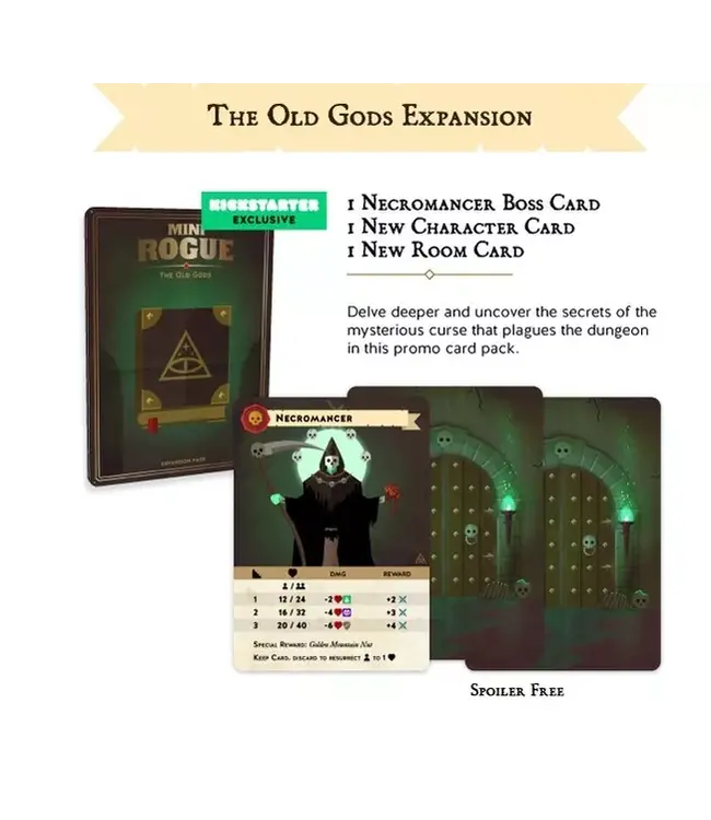 Mini Rogue: Oude Goden (NL) - Kartenspiel