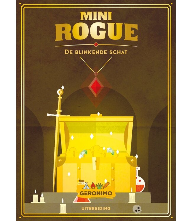 Mini Rogue: De Blinkende Schat (NL) - Card game