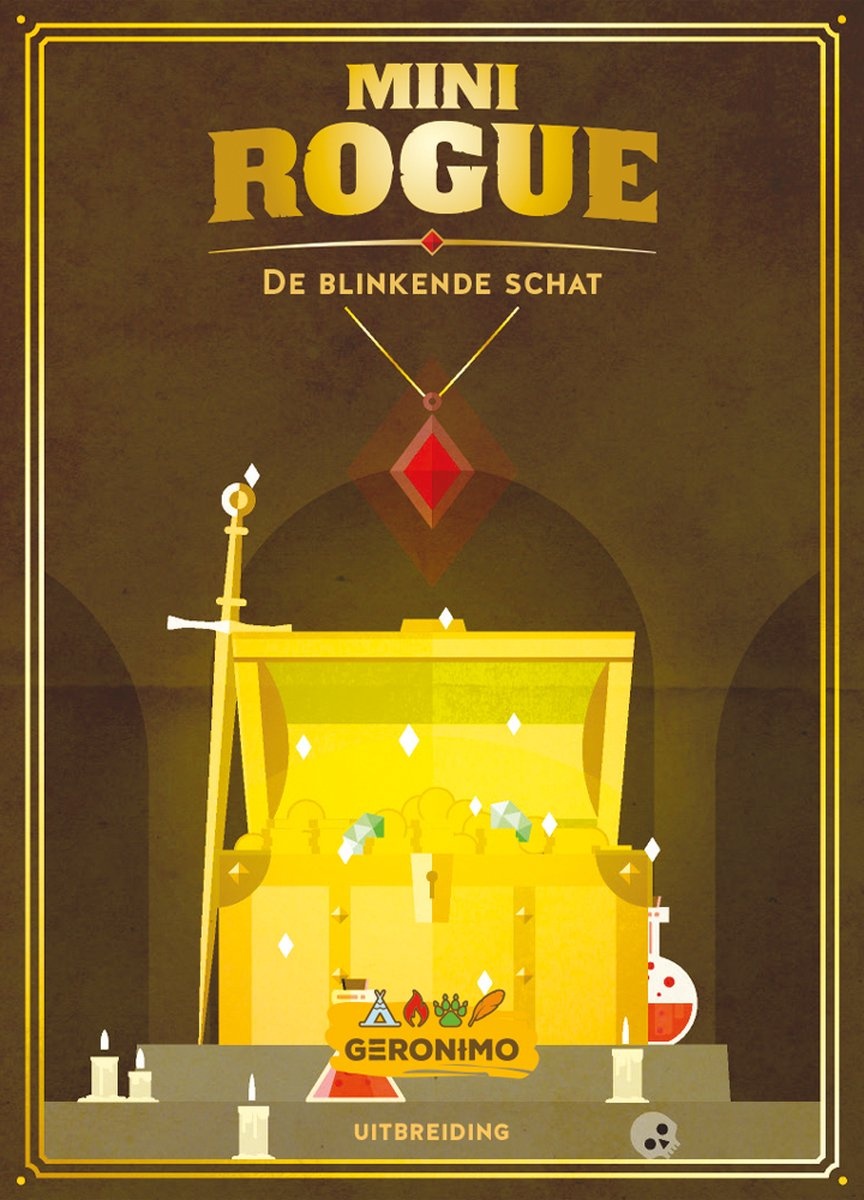 Geronimo Games Mini Rogue: De Blinkende Schat (NL) afbeelding