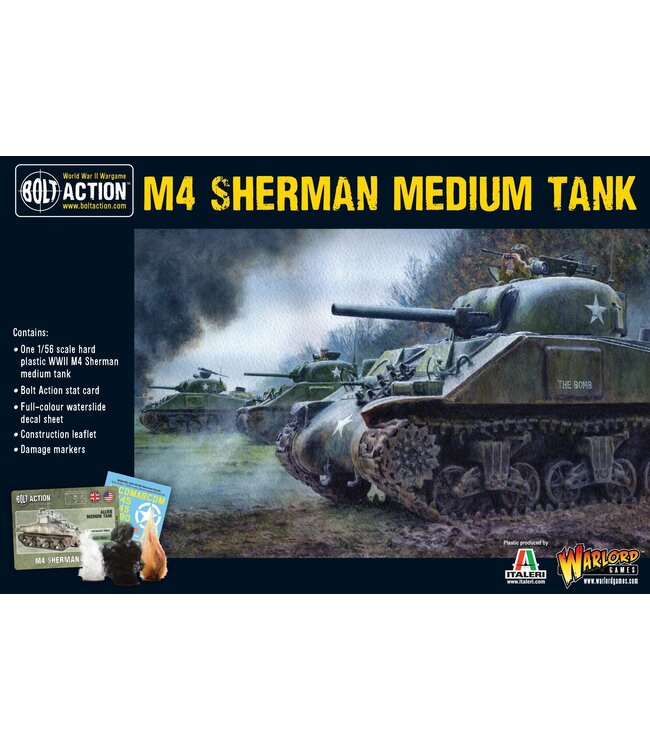 Warlord Games: Bolt Action - M4 Sherman Medium Tank