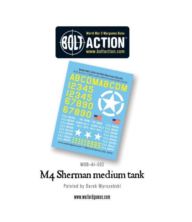 Warlord Games: Bolt Action - M4 Sherman Medium Tank