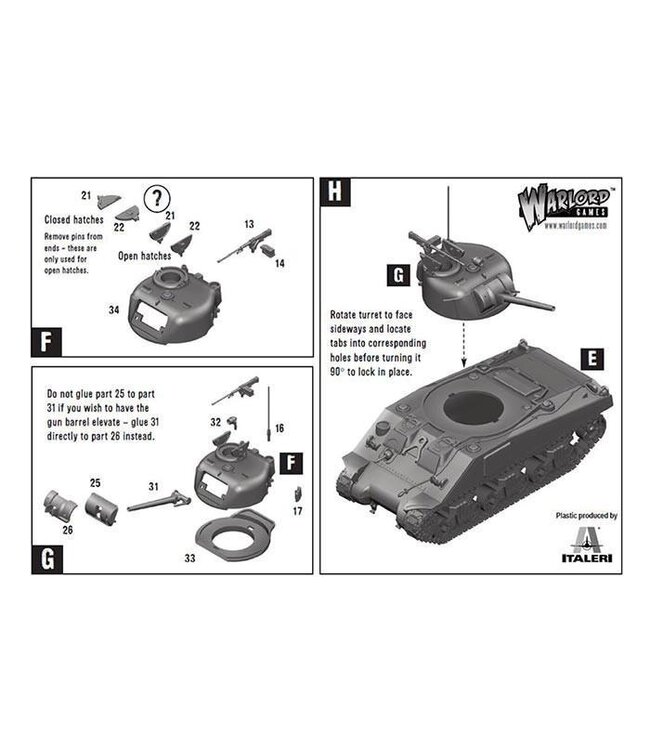 Warlord Games: Bolt Action - M4 Sherman Medium Tank