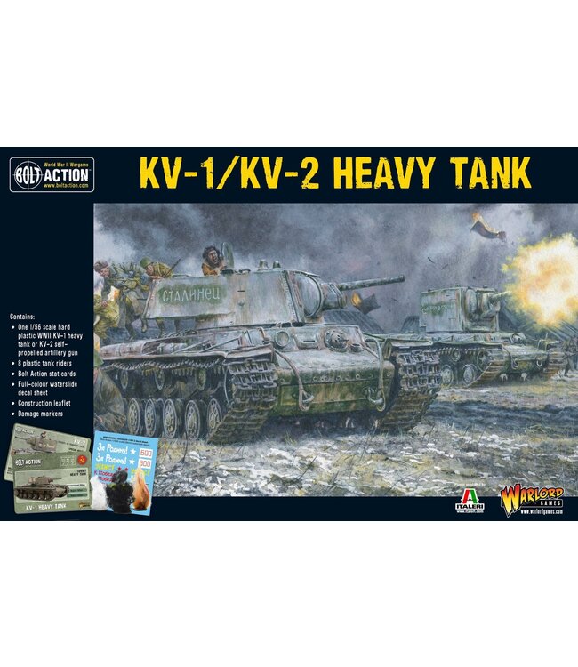 Warlord Games: Bolt Action - KV-1/KV-2 Heavy Tank