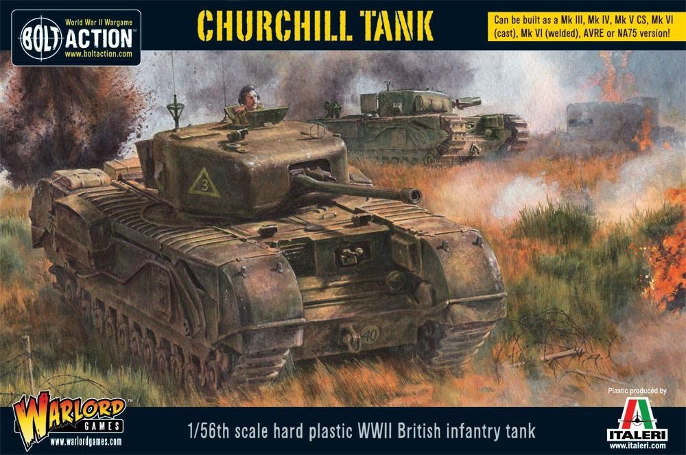 Warlord Games Bolt Action - Churchill Tank afbeelding