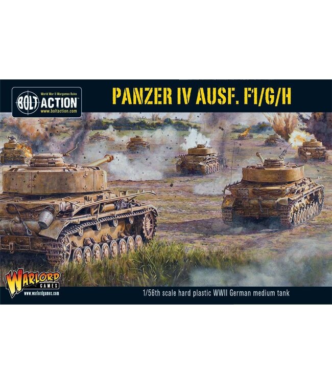 Warlord Games Bolt Action - Panzer IV Ausf. F1/G/H Medium Tank