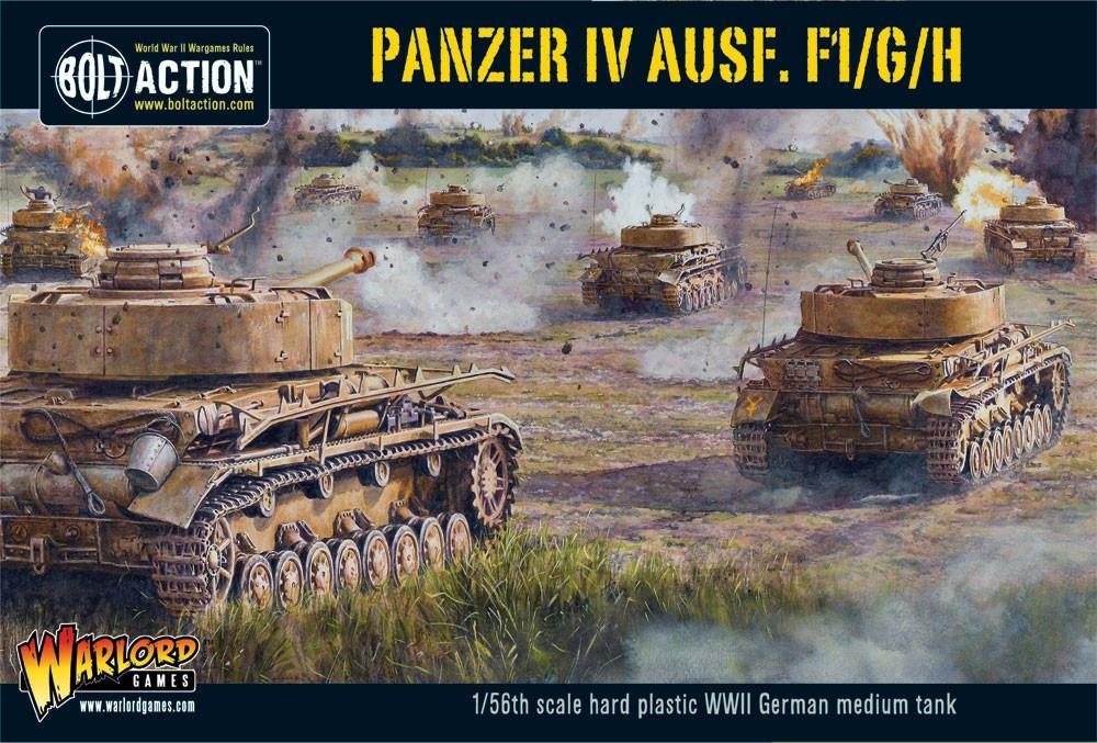 Warlord Games Bolt Action - Panzer IV Ausf. F1/G/H Medium Tank afbeelding