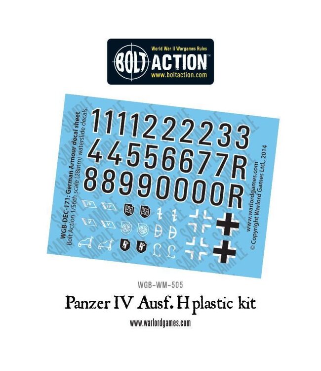 Warlord Games: Bolt Action - Panzer IV Ausf. F1/G/H Medium Tank
