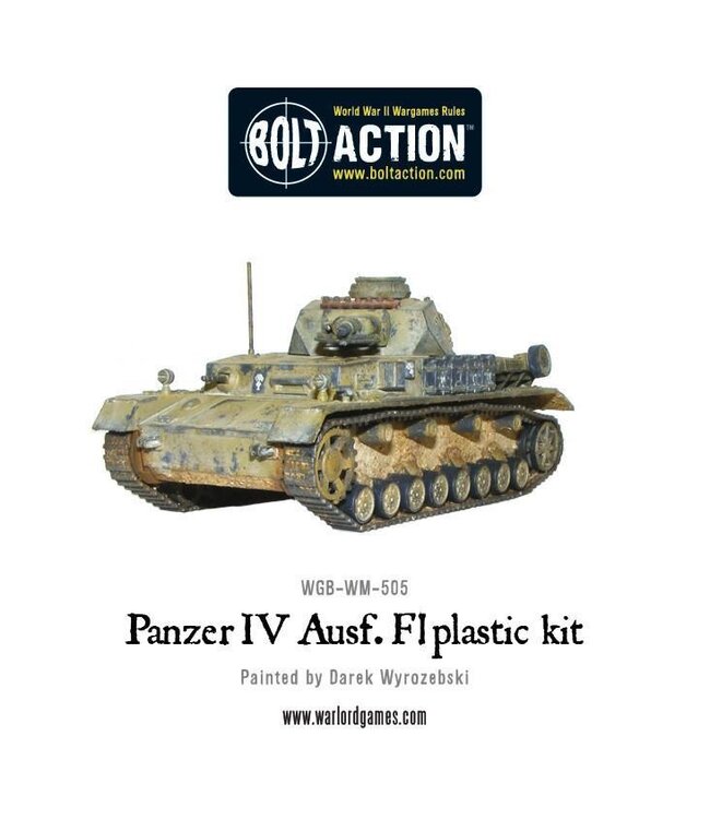 Warlord Games: Bolt Action - Panzer IV Ausf. F1/G/H Medium Tank