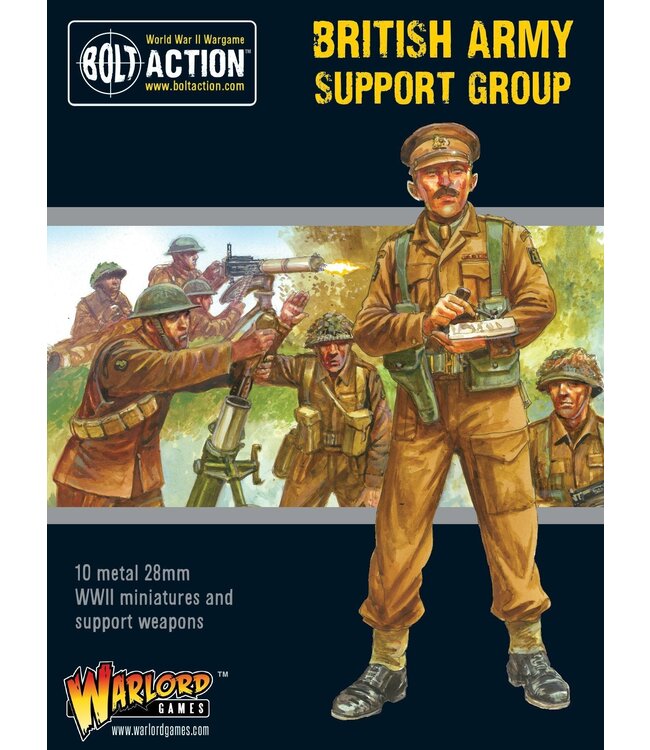Warlord Games Bolt Action - British Army Support Group