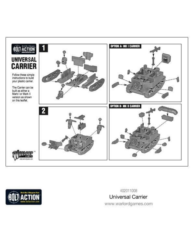 Warlord Games: Bolt Action - Universal Carrier