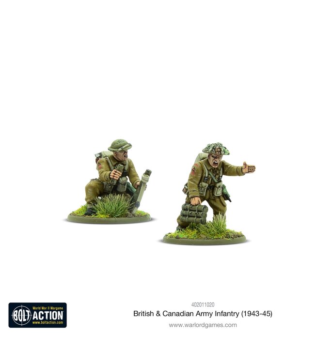 Warlord Games: Bolt Action - British & Canadian Army Infantry (1943-45)