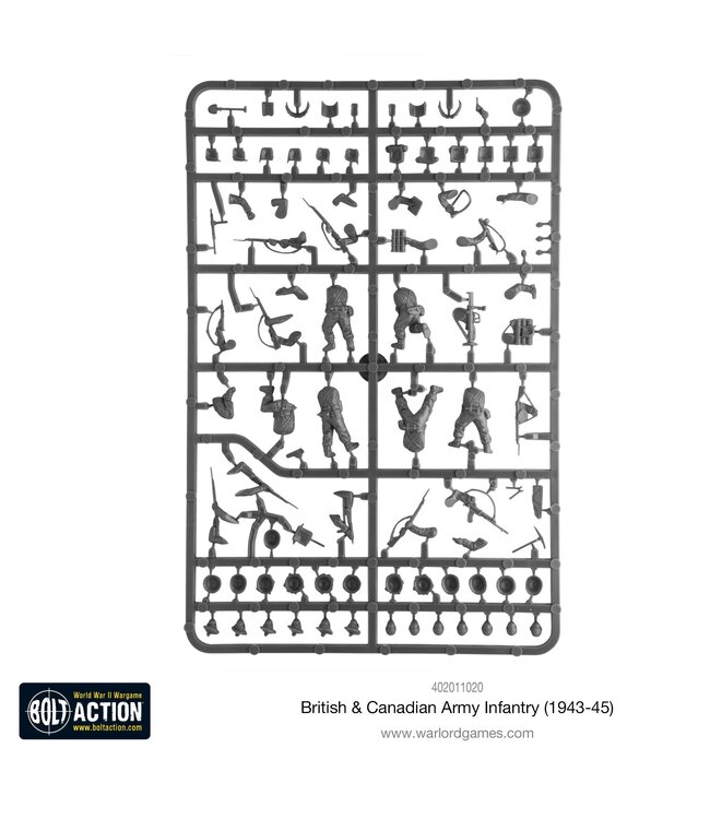 Warlord Games: Bolt Action - British & Canadian Army Infantry (1943-45)