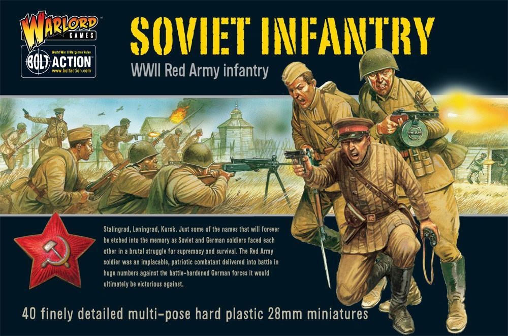 Warlord Games Bolt Action - Soviet Infantry afbeelding