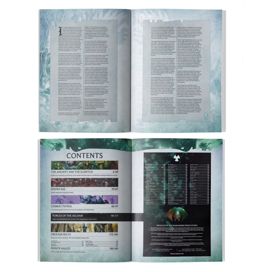 Citadel Miniatures Codex: Aeldari