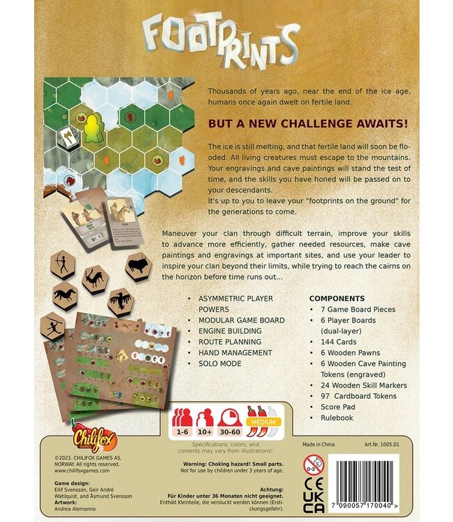 Footprints (ENG) - Brettspiel