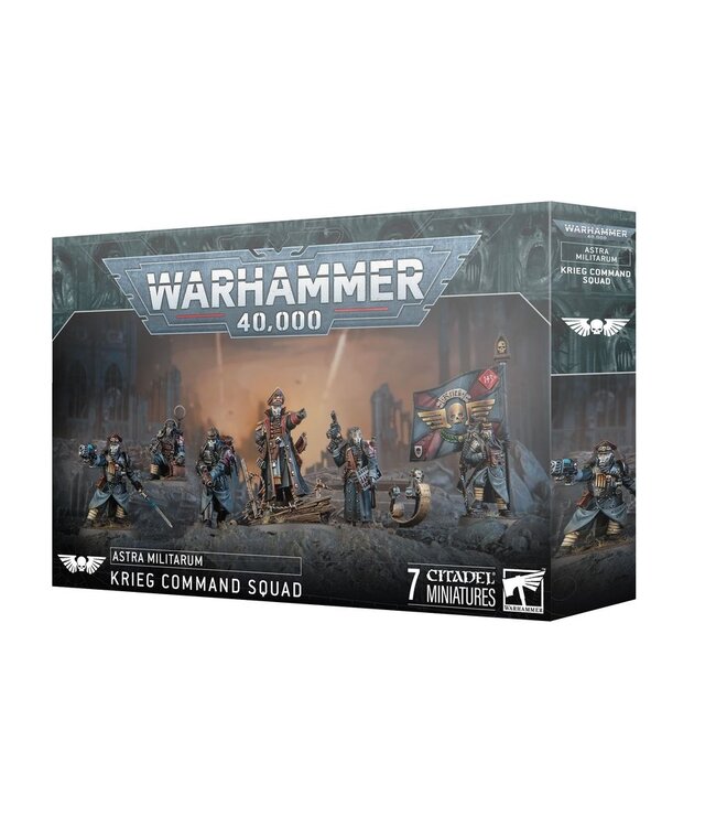 Warhammer 40,000 - Astra Militarum: Krieg Command Squad