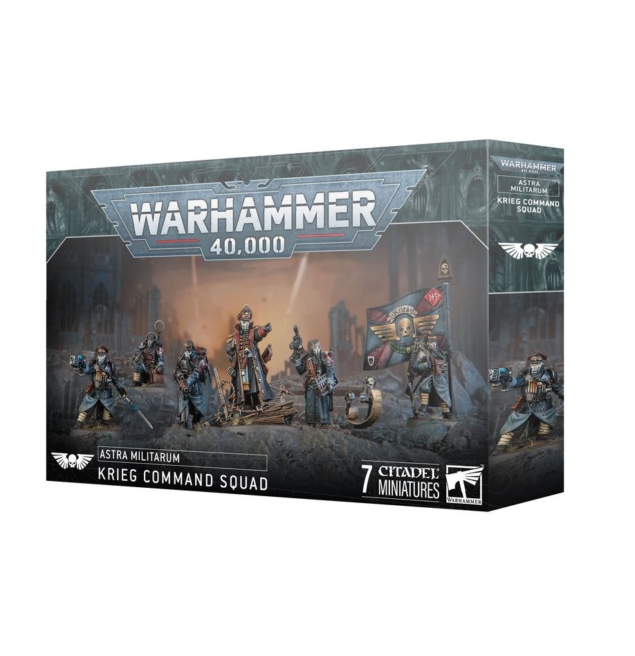 Citadel Miniatures Astra Militarum: Krieg Command Squad