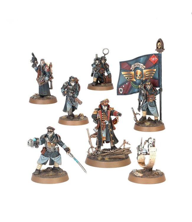 Warhammer 40,000 - Astra Militarum: Krieg Command Squad