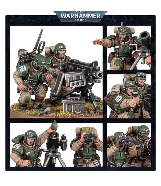 Warhammer 40,000 - Astra Militarum: Krieg Heavy Weapons Squad