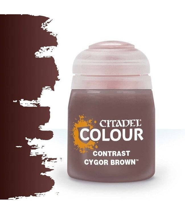 Citadel Colour Contrast: Cygor Brown (18ml) - Miniature Paint