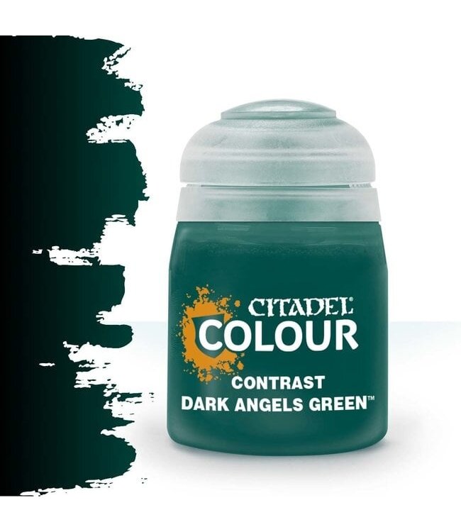 Citadel Colour Contrast: Dark Angels Green (18ml) - Miniature Paint