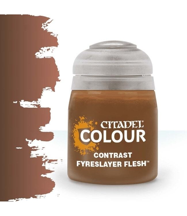 Citadel Colour Contrast: Fyreslayer Flesh (18ml) - Miniature Paint